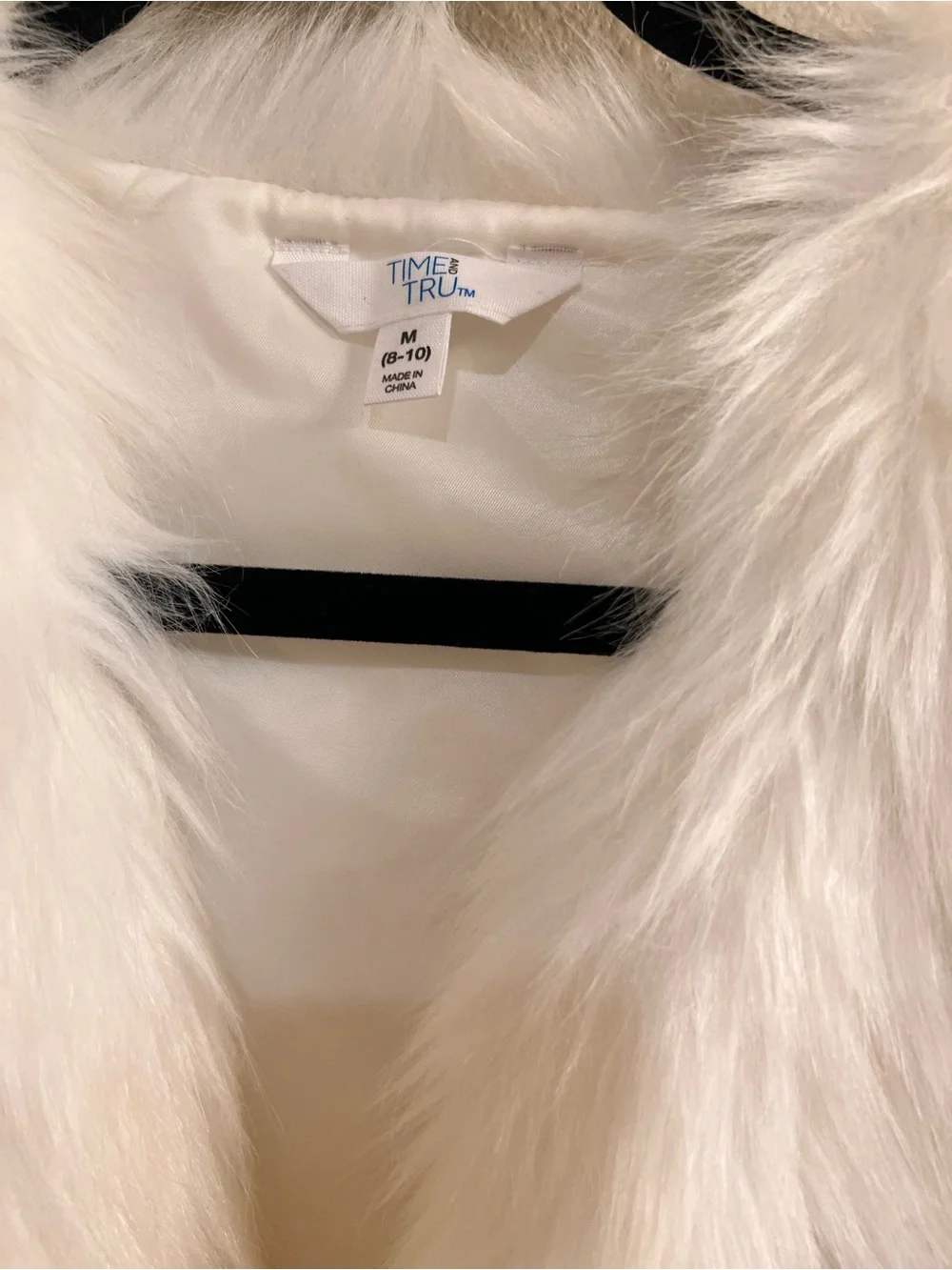 Time and Tru plush faux